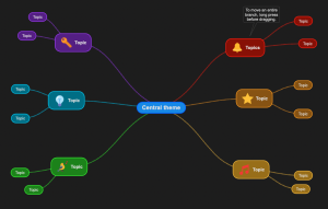 Dark mode - Mind Map in Dark Mode